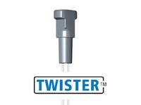 TWISTER MICRO + STAALDRAAD 1,0MM 200CM PER STUK