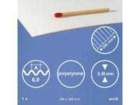 WELLBLECH WEISS 29,0X39,0CM 6,0MM 30.73601.1