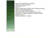 OLD HOLLAND ÖLFARBE B307 125ML OLIVE GREEN DARK