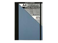 PORTFOLIO STUDIO A4 CADET BLUEMET ELASTIEK OP=OP