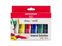 TALENS AMSTERDAM ACRYLFARBESET 6 X 20ML