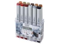 COPIC CLASSIC MARKERSET ARCHITECTURE COLOURS 12X