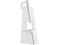 RÜCKENSTÜTZE / KLAPPAUFSTELLER WEISS 63CM