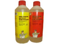 KLARES EPOXY HARZSET 1000 ML (1 TEIL HARZ + 1 TEIL HÄRTER)