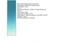 OLD HOLLAND ÖLFARBE E262 40ML COBALT BLUE TURQUOISE LIGHT