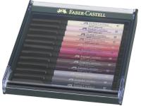 FABER-CASTELL PITT ARTIST BRUSH PEN SET SKIN TONES 12ST