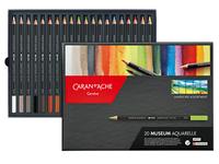 CARAN D'ACHE MUSEUM AQUARELLSTIFTE 20 STÜCK LANDSCHAFTSSET