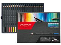 CARAN D'ACHE MUSEUM AQUARELLSTIFTE 20 STÜCK MARINE