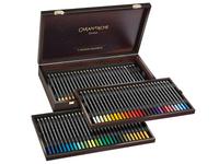 CARAN D'ACHE MUSEUM AQUARELLSTIFTE HOLZKISTE SET 76X