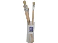 VAN BEEK BORSTENPINSELS SET 6 KATZENZ
