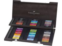 FABER-CASTELL PITT ARTIST PEN SET HOLZ KOFFER 90 STÜCK