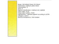 OlD HOLLAND ÖLFARBE D009 225ML CADMIUM YELLOW LEMON