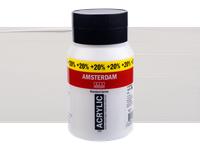 TALENS AMSTERDAM STANDARD ACRYLFARBE 600ML TITANWEISS 105