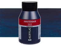 TALENS AMSTERDAM ACRYLVERF 1000ML 566 PRUISISCHBLAUW (PHTALO)