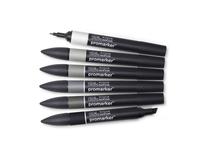 WINSOR & NEWTON PROMARKER SET NEUTRAL TONES 6X