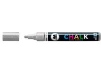 MOLOTOW CHALK MARKER METALLIC 4MM SILVER OP=OP