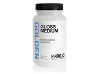 GOLDEN GLOSS MEDIUM 3510 - 237ML (WAS POLYMER MED. GLOSS)