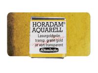 SCHMINCKE HORADAM AQUARELL 1/2 NAPF S3 537 LASURGOLDGRÜN