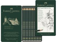 FABER-CASTELL 9000 BLEISTIFTSET PROFESSIONAL 12 STÜCK