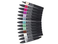 WINSOR & NEWTON PROMARKER SET MANGA CHIBI 12X+1BLENDER