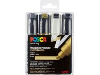 UNI POSCA MARKER SET PC8K 4 STÜCK LARGE