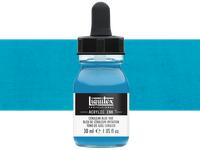 LIQUITEX ARTIST ACRYLIC INK 30ML 470 CERULEAN BLUE HUE