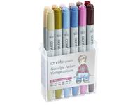 COPIC CIAO MARKERSET VINTAGE COLORS 12 STÜCK