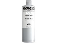 GOLDEN FLUID ACRYL 473ML S1 380 TITANWEIß