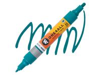 MOLOTOW ONE4ALL TWIN MARKER 235 1,5-4MM TURQUOISE
