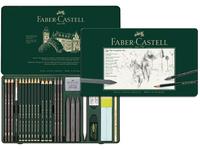 FABER CASTELL PITT GRAPHITE SET 26-TEILIG METALLETUI FC- 12974