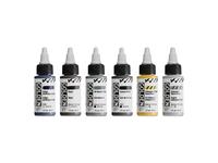 GOLDEN ACRYL HIGH FLOW DRAWING & LETTERING SET 6X 30ML