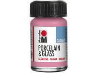 MARABU PORCELAIN GLASS GLOSSY 15ML 133 ROSA