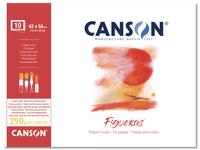 CANSON FIGUERAS ÖLMALPAPIER BLOCK 42X56CM 290GRAM - LETZE CHANCE