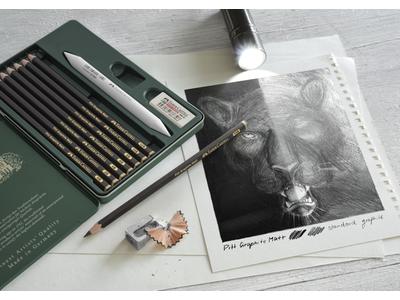 FABER-CASTELL PITT GRAPHITE MATT SET 11X 3