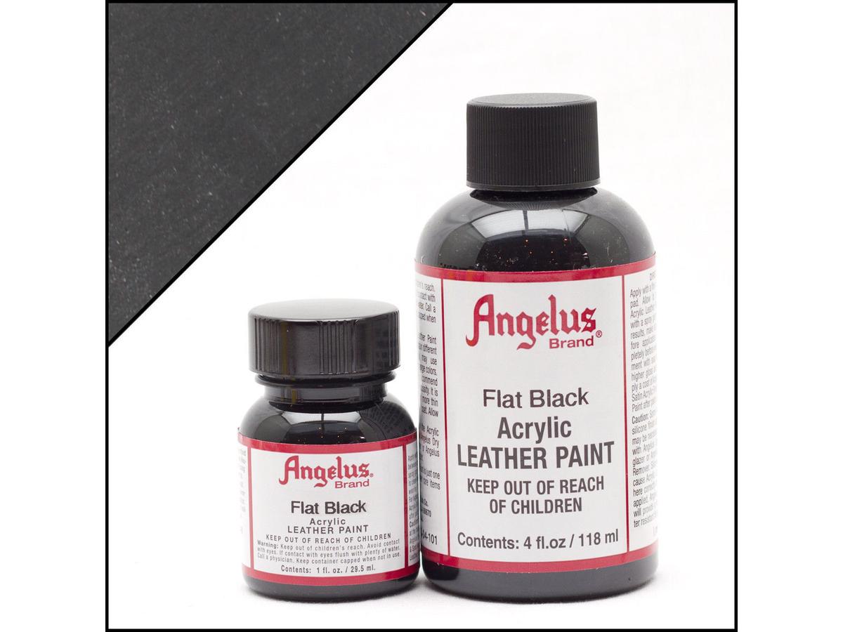 ANGEUS LEDERFARBE 29,5ML FLAT BLACK 2