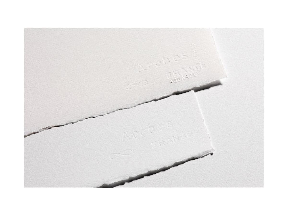 ARCHES BLOCK 300GR 23X31CM TORCHON 20BLATT 4 SEITIG VERLEIMT 3