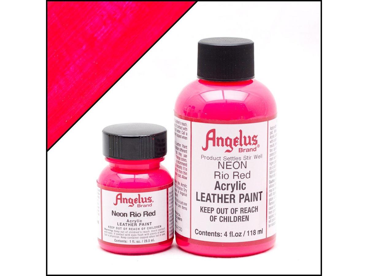 ANGELUS LEDERFARBE NEON 29,5ML RIO RED 2