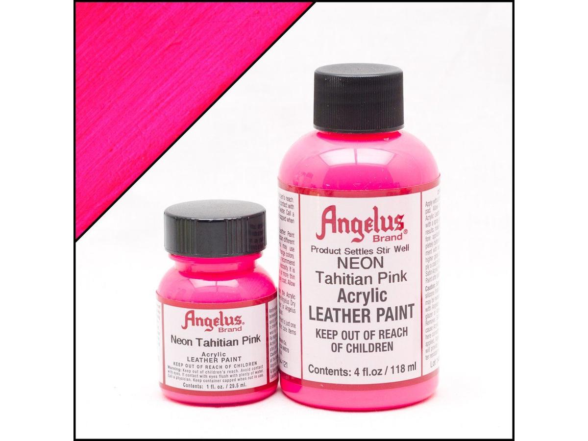 ANGELUS LEDERFARBE NEON 29,5ML TAHITIAN PINK 2