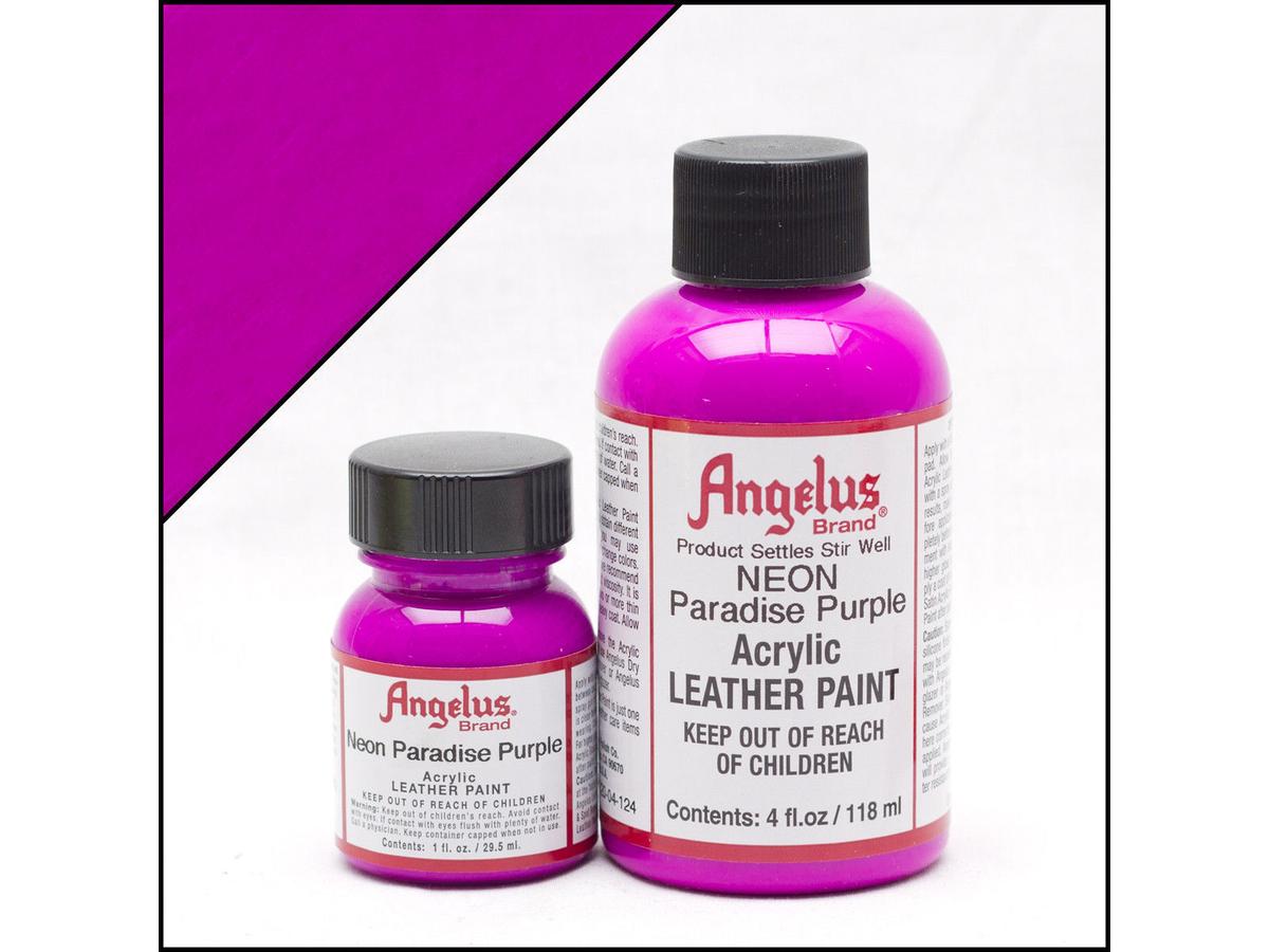 ANGELUS LEDERFARBE NEON 29,5ML PARADISE PURPLE 2