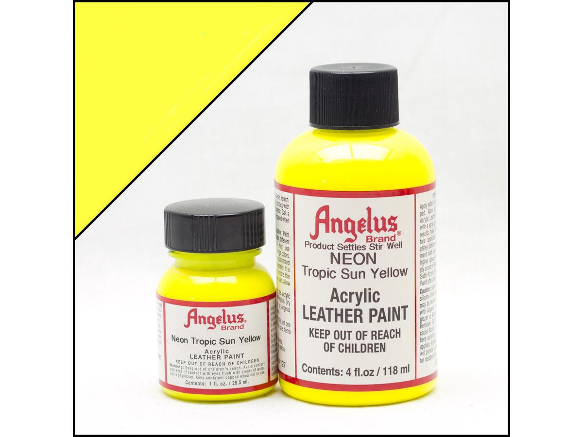 ANGELUS LEDERFARBE NEON 29,5ML TROPIC SUN YELLOW 2