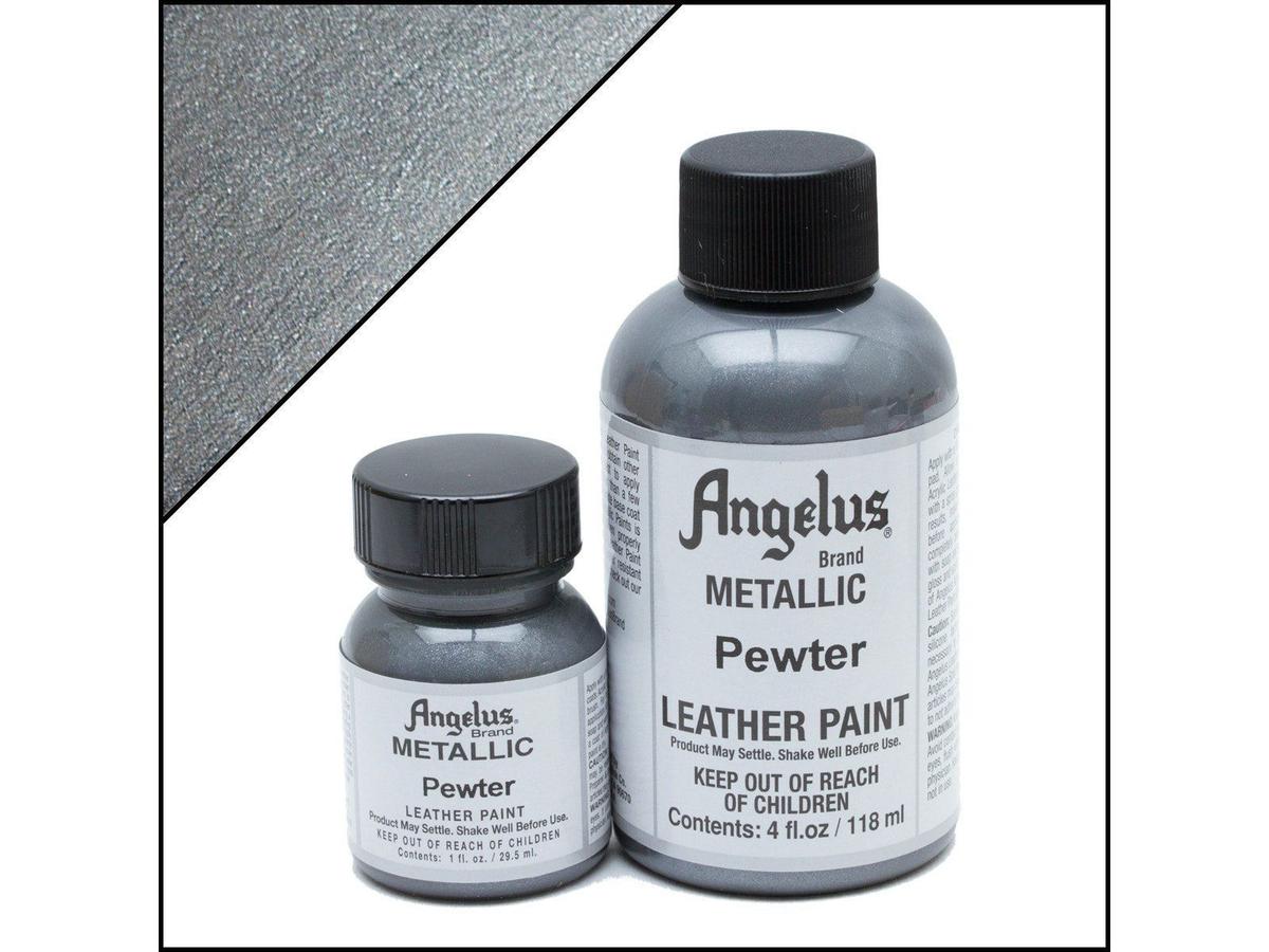 ANGELUS LEDERFARBE 118ML METALLIC PEWTER 3