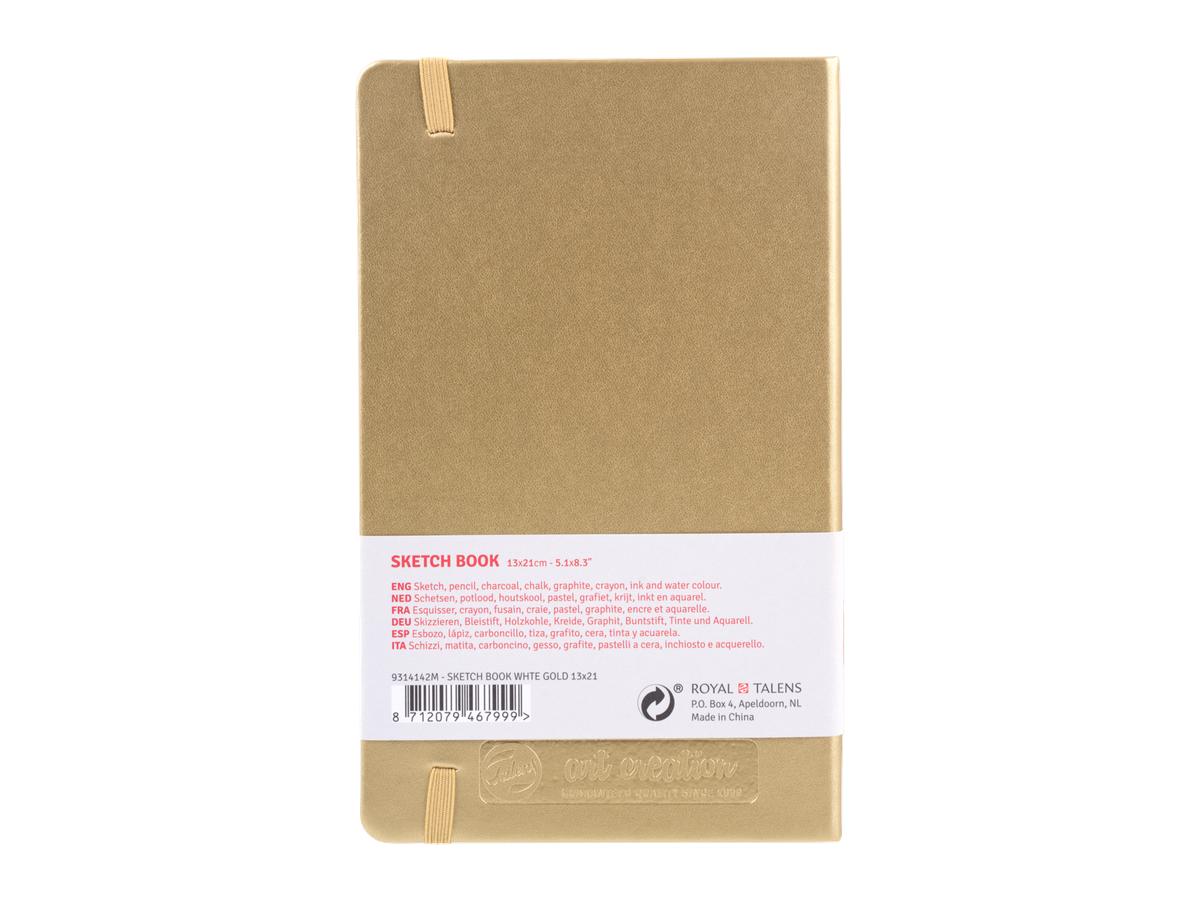 TALENS ART CREATION SKIZZENBUCH WEISSGOLD 13X21CM 140G 80 BLATT 2