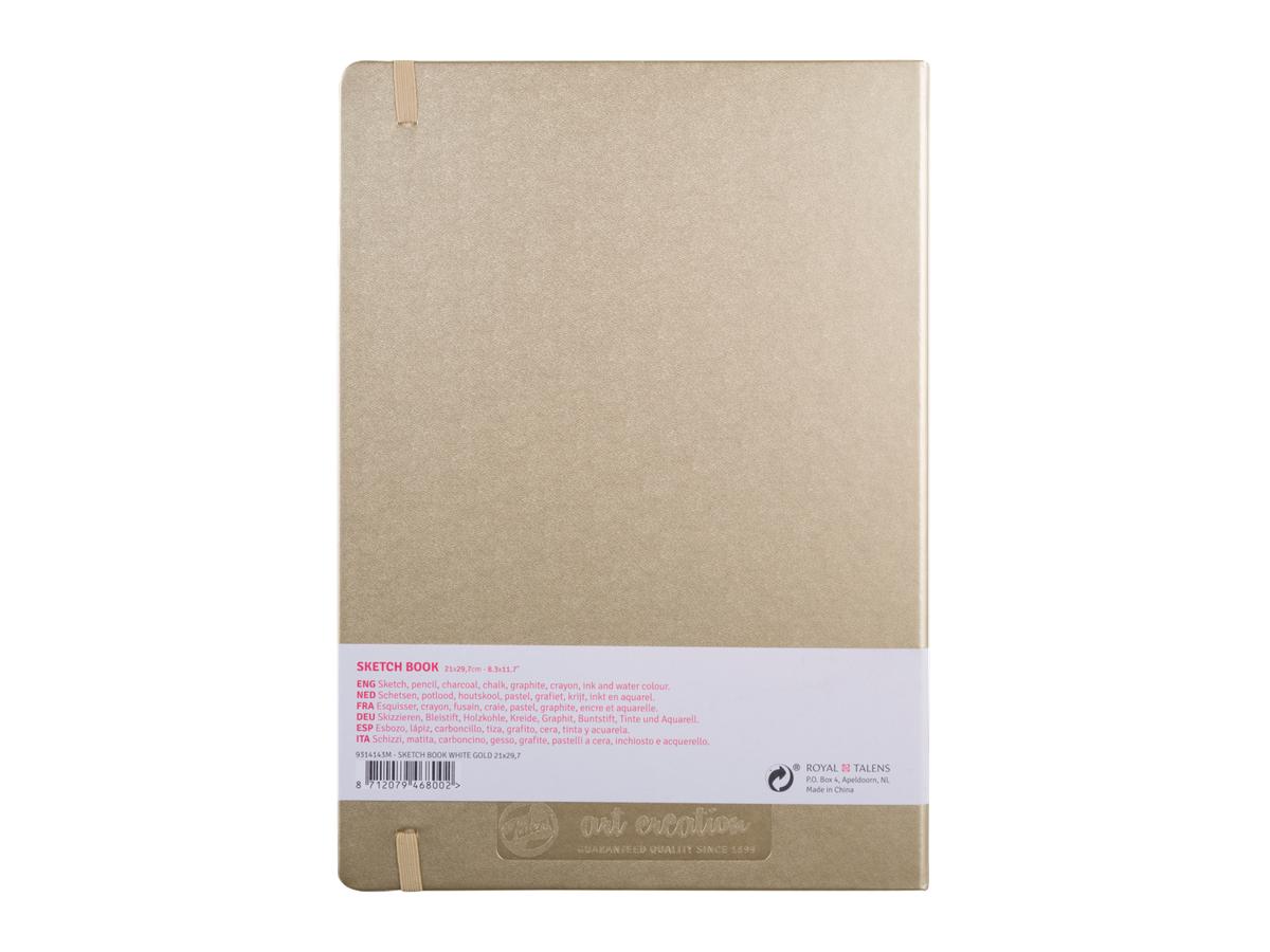 TALENS ART CREATION SKIZZENBUCH WEISSGOLD 21X30CM 140G 80 BLATT 2