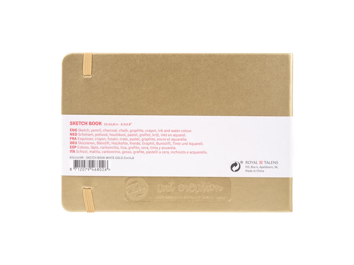 TALENS ART CREATION SKIZZENBUCH WEISSGOLD 21X15CM 140G 80 BLATT 2