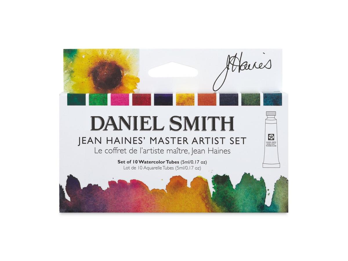 DANIEL SMITH WATERCOLOUR SET JEAN HAINES' MASTER ARTIST 10X5ML 2