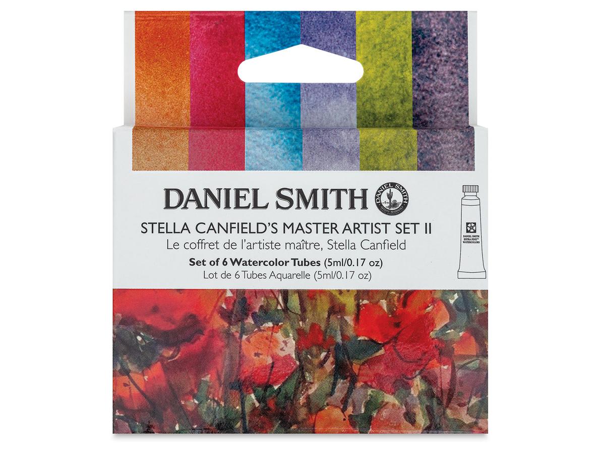 DANIEL SMITH WATERCOLOUR SET STELLA CANFIELD'S MASTER ARTIST II 6X5ML 2