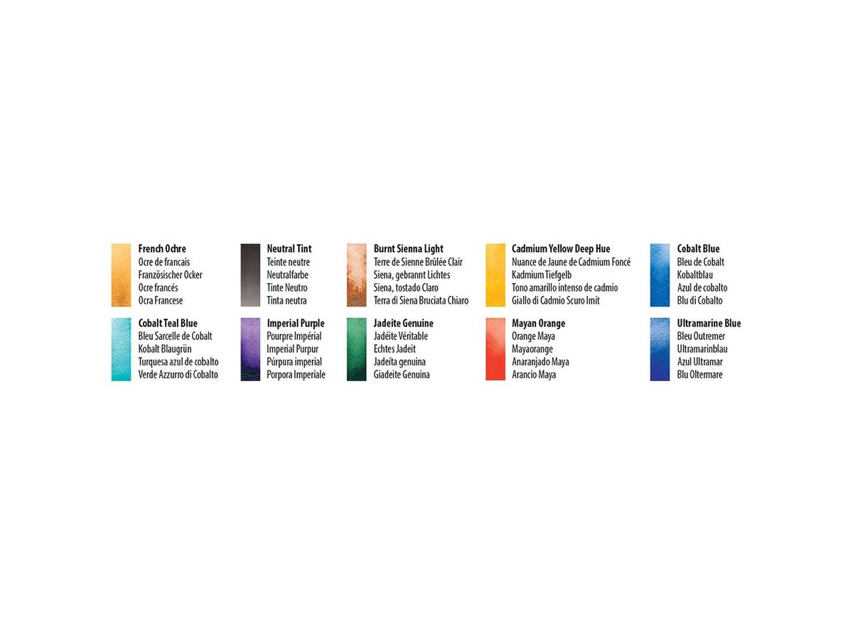 DANIEL SMITH WATERCOLOUR SET THOMAS SCHALLER'S MASTER ARTIST 10X5ML 2