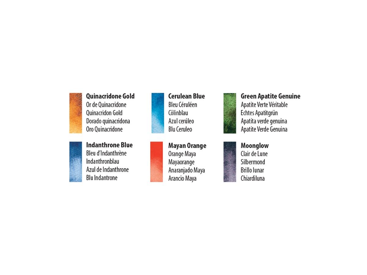 DANIEL SMITH WATERCOLOUR SET GEORGE POLITIS' MASTER ARTIST I 6X5ML 2