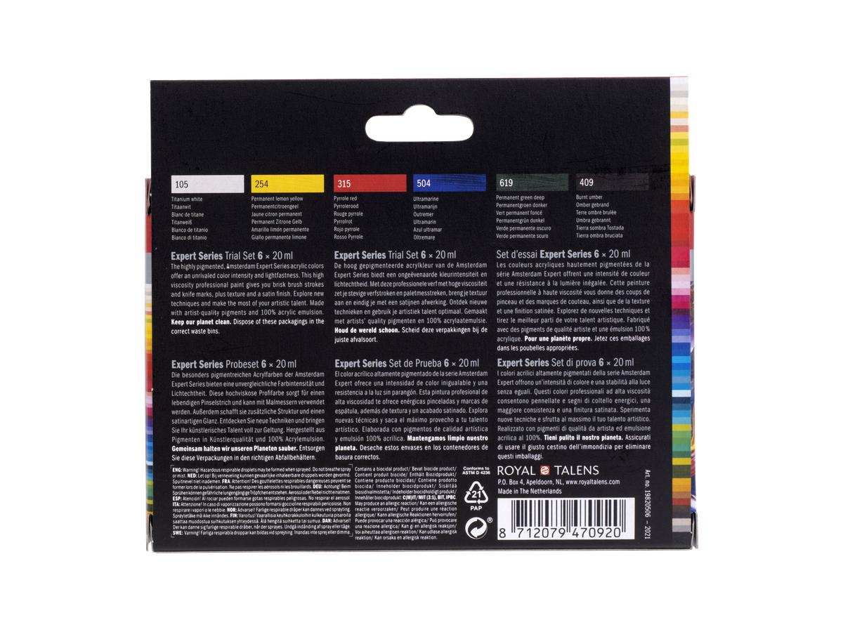 AMSTERDAM EXPERT SET TRIAL 6 x 20ML 3