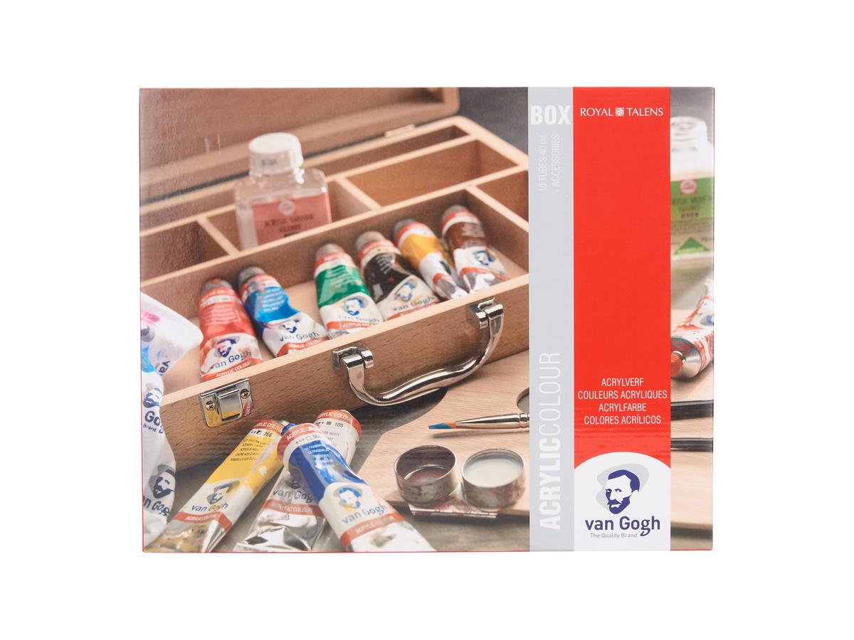 VAN GOGH ACRYL BASIS 10X40ML MIT VIELEN EXTRAS 2